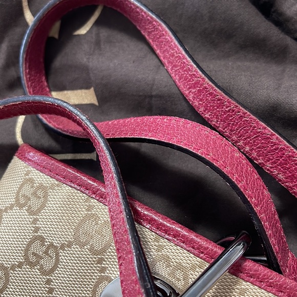 Gucci - vintage - Bucket bag - pink - Picture 16 of 16